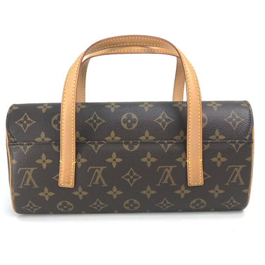 LOUIS VUITTON Handbag M51902 Monogram canvas Brown Monogram Sonatine Women Used Authentic
